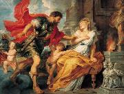 Peter Paul Rubens Marte e Rea Silvia oil painting